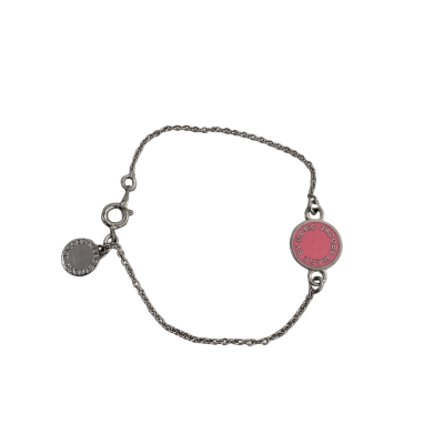 Marc Jacobs Womens Bracelet Pink  / Silver Tone Bracelet 