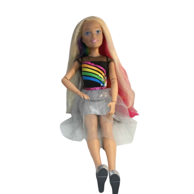 Barbie Just Play Mattel 28” Tall Blonde Hair Doll