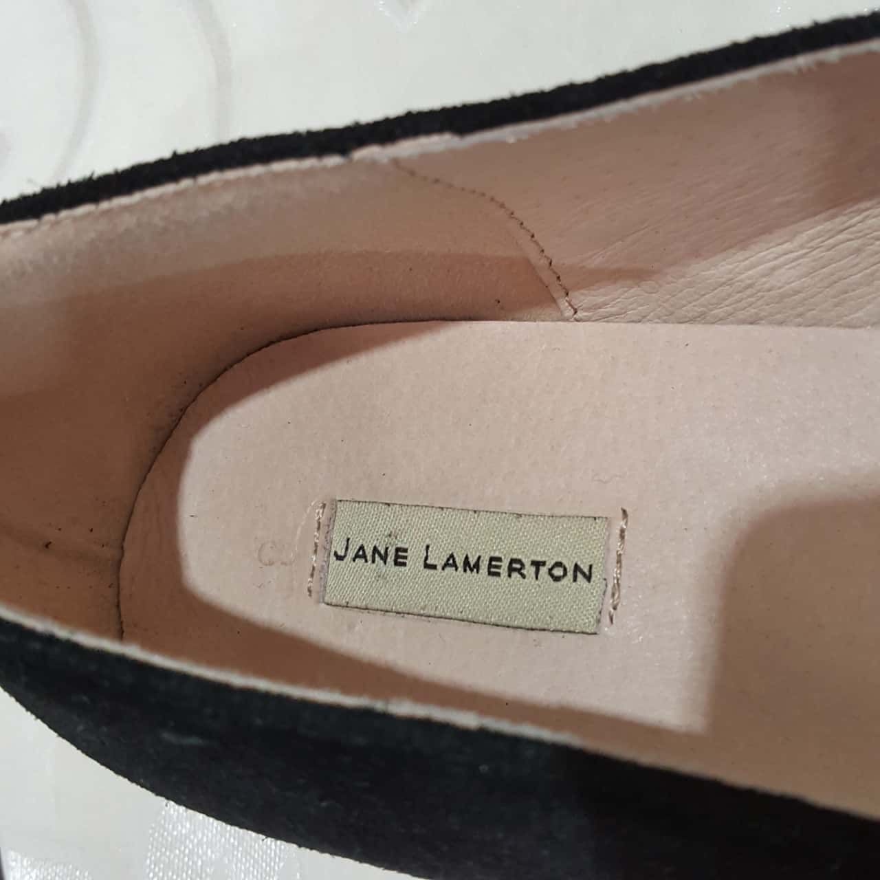 Jane Lamerton Womens Size 8 Black Shoes(s)