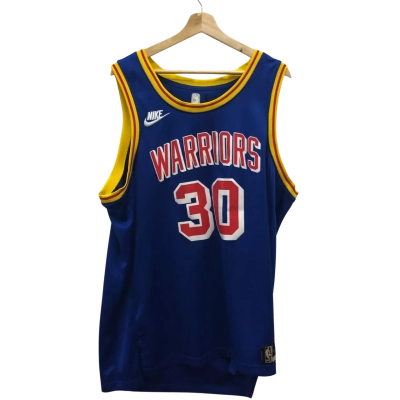 Nike Mens   Steph Curry 30 Golden State Warriors  Nba Basketball Jersey Size XXL  
