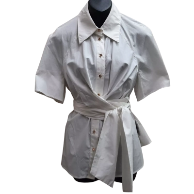 New With Tags SHEIKE 'Dana' Short Sleeve Blouse in Size 12 - ORRP $129.99