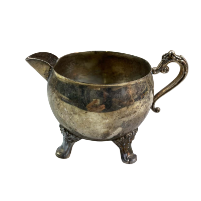 Antique Silver Plated Milk Jug