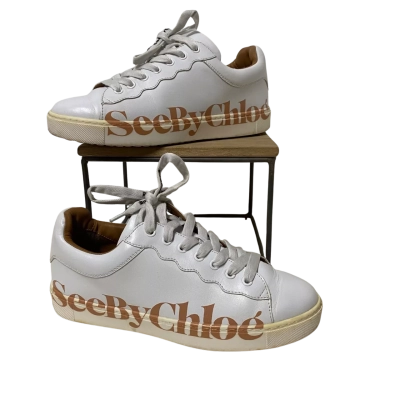 See By Chloé Womens  Size 37 Beige / White 