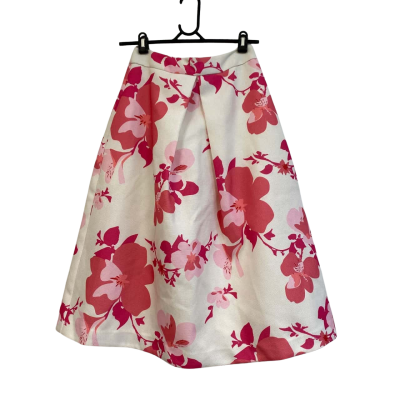  Womens  Size 10 Pink  / White  skirt 