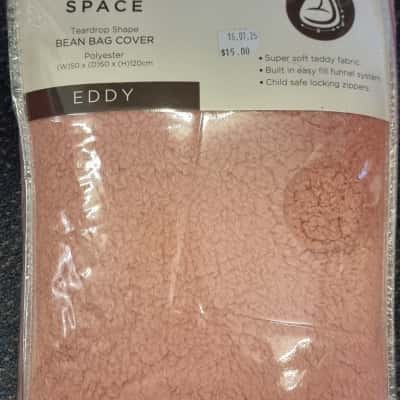 Living space teardrop bean bag cover