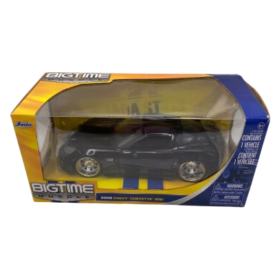 Jada Diecast Bigtime Muscle 1:24 2006 Chevy Corvette Z06