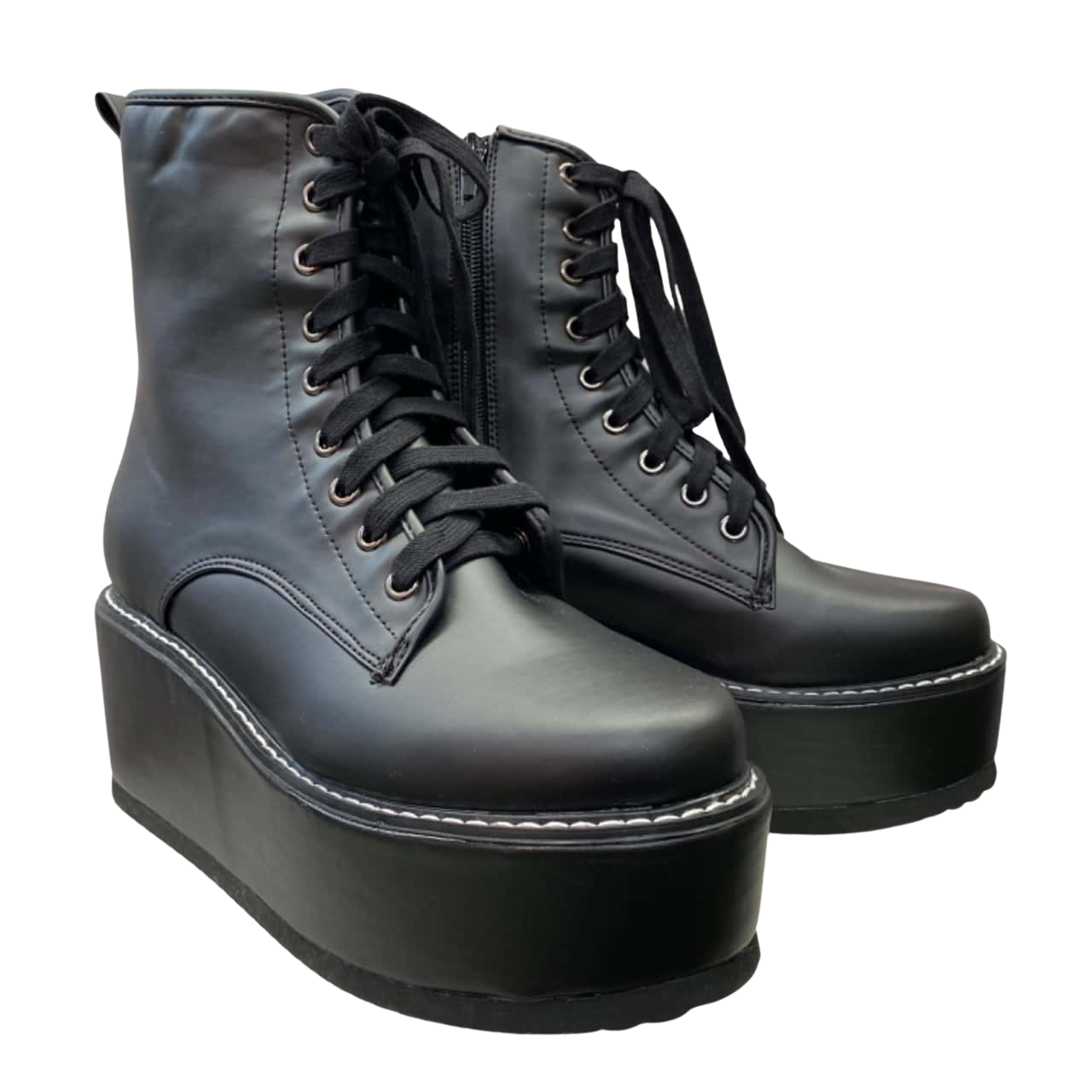 Women’s Liliana Size 7 Black Platform Boots(s)