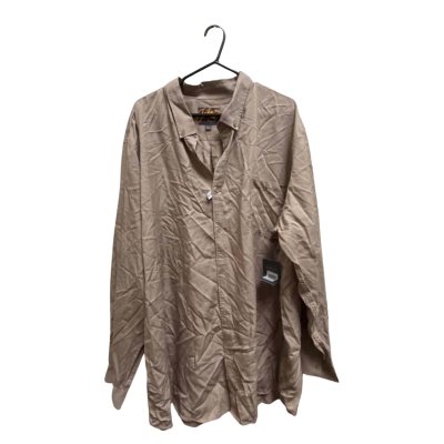 Johnny Bigg Mens  Size XXXXXXXXL 8XL Business Shirt / Long Sleeve Shirt Brown 