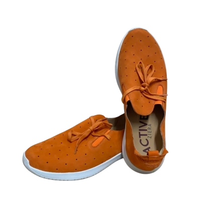 Active Ziera Size 42 Orange Slip-Ons