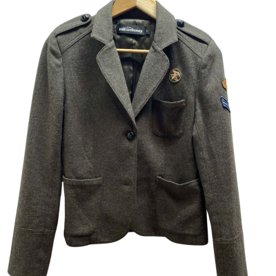 Milk & Honey Womens  Size 10 Khaki Blazer 