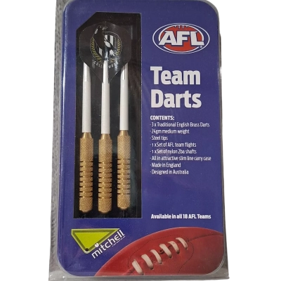  official Collingwood Magpies AFL team darts 