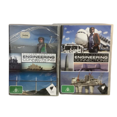 Richard Hammond Engineering Connections DVD’s as pictured