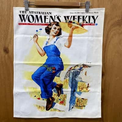 The Australian Women’s Weekly 1941 Cotton Tea Towel