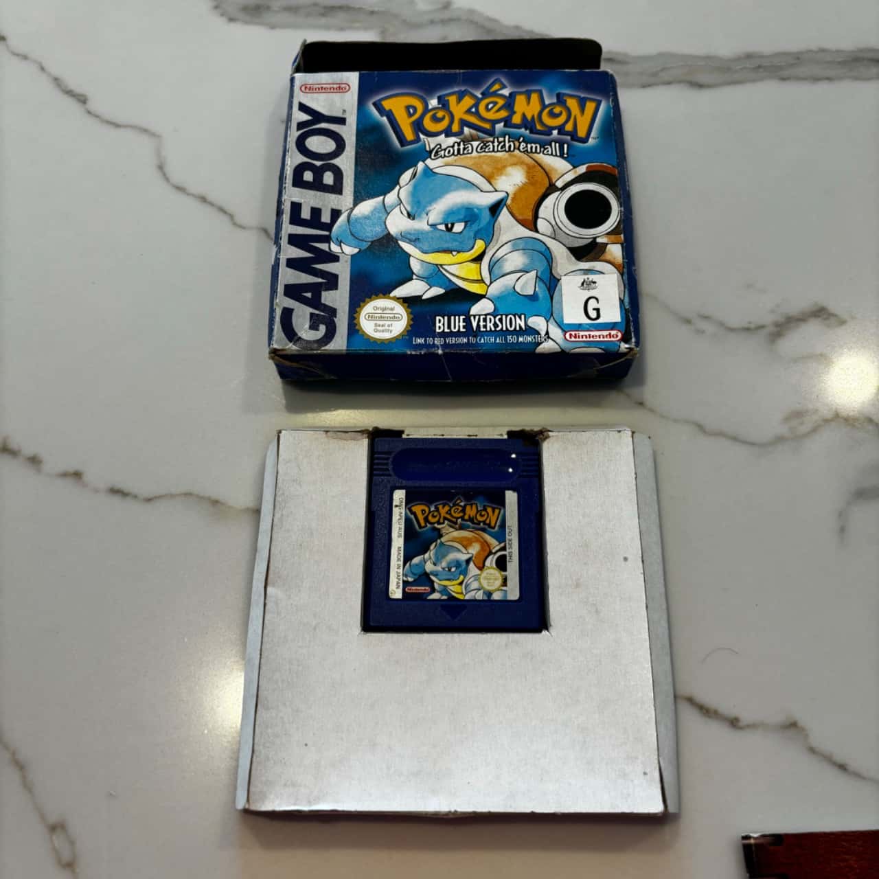Pokémon Gotta catch ‘em all! Nintendo Game Boy Blue Version Includes