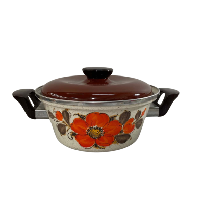Vintage Sankoware Enamel Pot