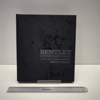 Bentley Contemporary Cuisine Hardcover Cookbook Brent Savage