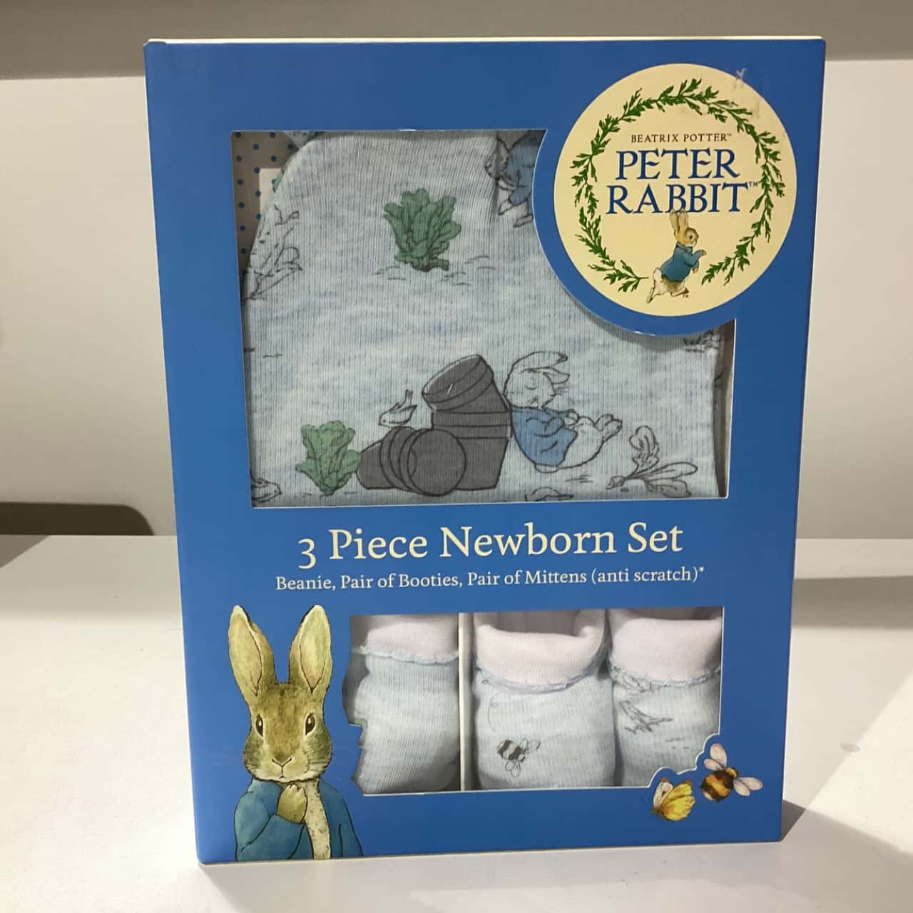 Brand New Peter Rabbit Kids Size 3-12m 3pc Newborn Layette Set