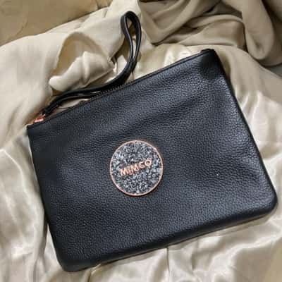 Mimco Womens Clutch / Purse Black  