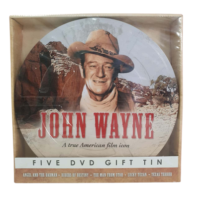 John Wayne Five DVD Gift Tin - New Sealed