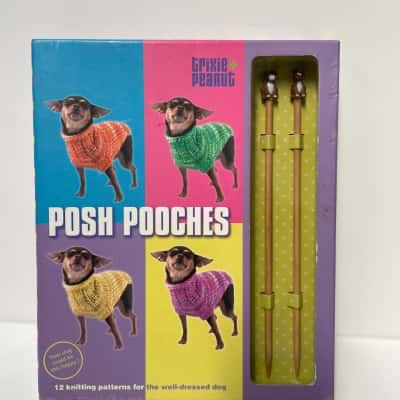 Posh pooches dog knitting patterns book
