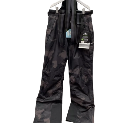  Kids  Size 14 Black  / Grey Snow Pants 