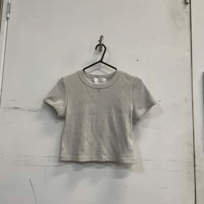Viktoria & Woods Womens  Size 3 Cropped Top Off White 