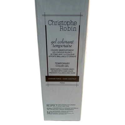 Christophe Robin - Temporary Colour Gel (DARK CHESTNUT)