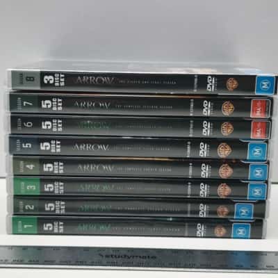 Arrow The Complete Seasons 1-8 DVD Box Set Collection Region 4 TV Series