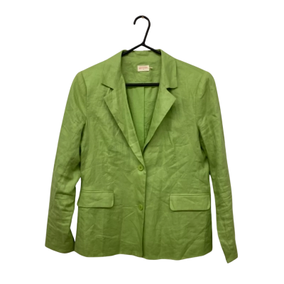 Womens Gorman Size 10 Blazer Jacket Green 