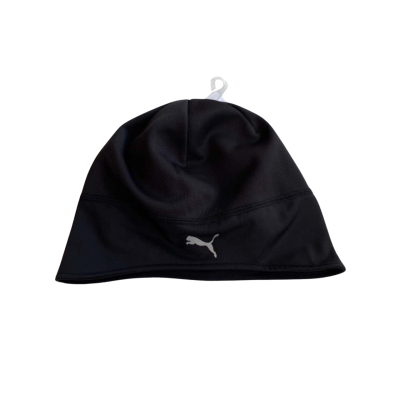 Puma Size One Size Black Beanie BNWT