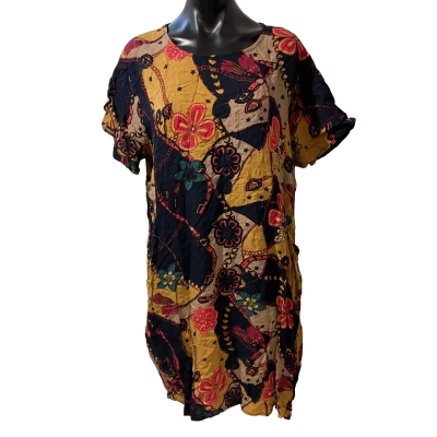 Caroline Morgan Womens  Size 14 Casual Dress Multicoloured 