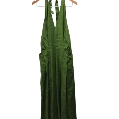 Sass & Bide - Ever True Halter Neck Jumpsuit - Pine - Size approx 14