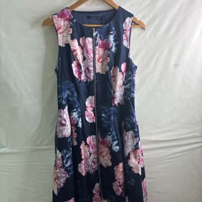 Portmans Womens  Size 12 Midi Dress Floral 