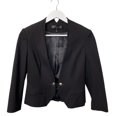 David Lawrence Womens  Size 10 Suit Jacket Black  