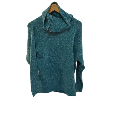 Noni B Womens  Size M Turtleneck Jumper Teal 