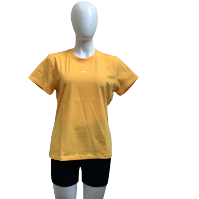 New - Adidas Girls Size 18 Short Sleeve T-Shirt Mango