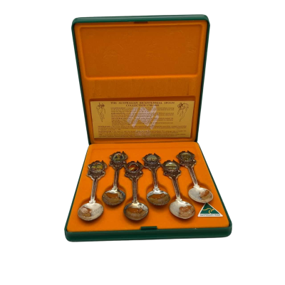 Set of 6 Bicentenial Spoon Set Brica1