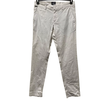 Thomas & Richards Twill Chino Pants  Mens  Size 34 Pattern / White 