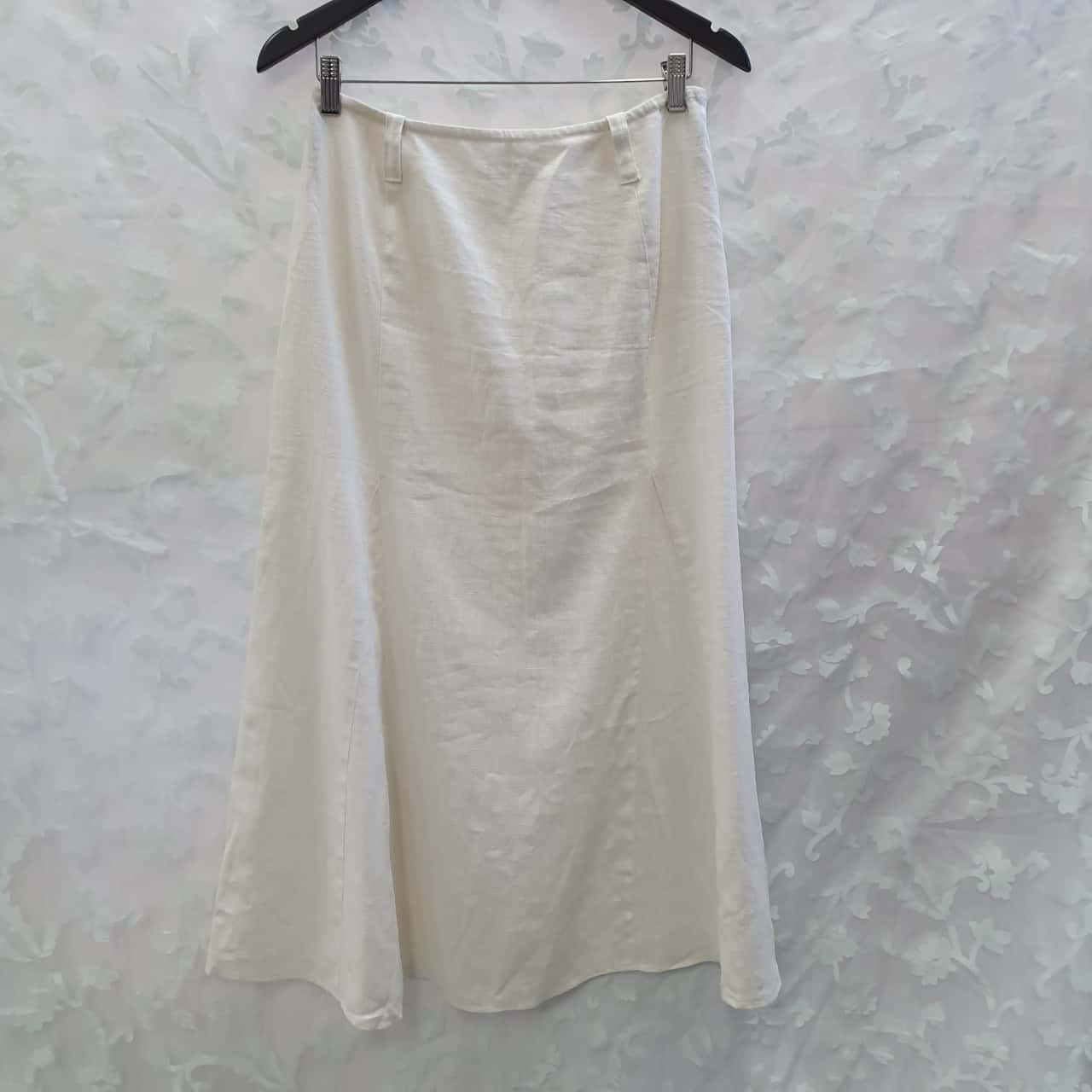 white skirt size 12