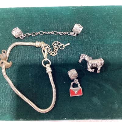  Womens Charm Bracelet Other / Silver 