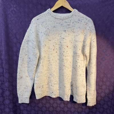 Tibi Paris Womens  Size XS Jumper Cream / Multicoloured 