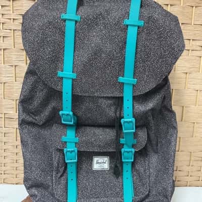 The Herschel Speckle Teal Rubber Little America Backpack School Outdoors Adults Kids Gift Birthday Ladies Men’s Teen 
