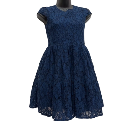 Guess Kids Navy Blue Puff Skirt Dress Size 12