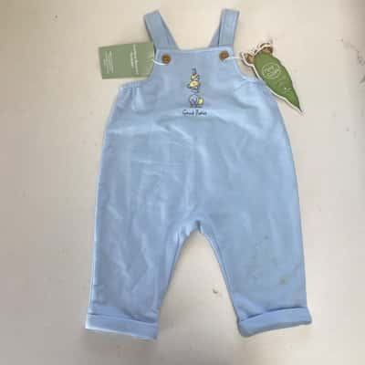 May Gibbs Baby Blue Overall Jumpsuit Size 00