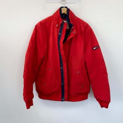 Tommy Hilfiger Red Winter Jacket  Size XL 