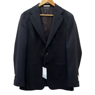 BNWT Suit Supply Size 38 Black Wool Suit Jacket 