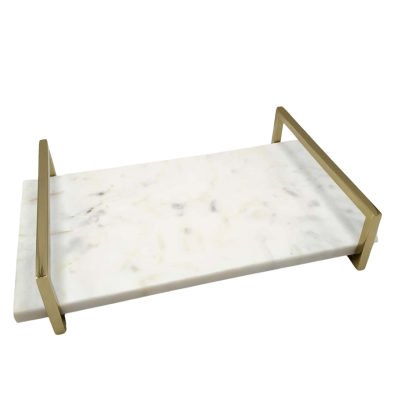 Selina Marble Tray (Cheese Platter) 36 x 23cm Weight: 3.5kg  (brica2)