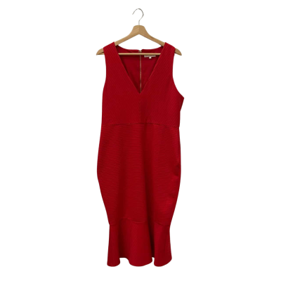 CHANCERY Womens  Size 18 Sleeveless Dress  Red 