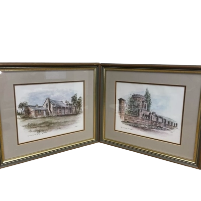 Christine (Alway) Jones Art Work in frames