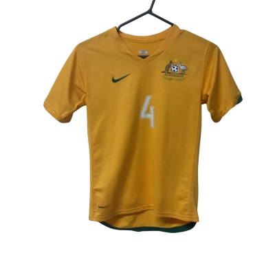 Mens Nike Cahill Size M Short Sleeve Shirt Green / Yellow 